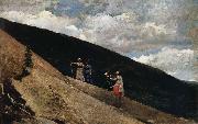 Winslow Homer In the Mountains Spain oil painting artist